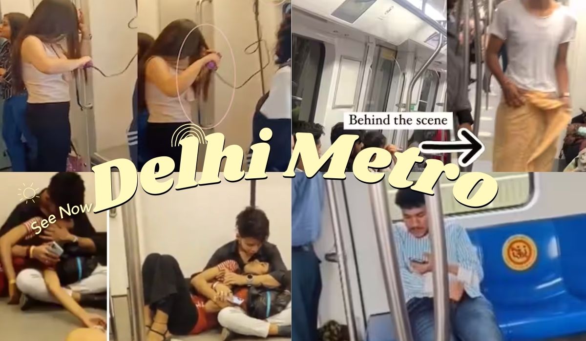 Delhi Metro Viral videos